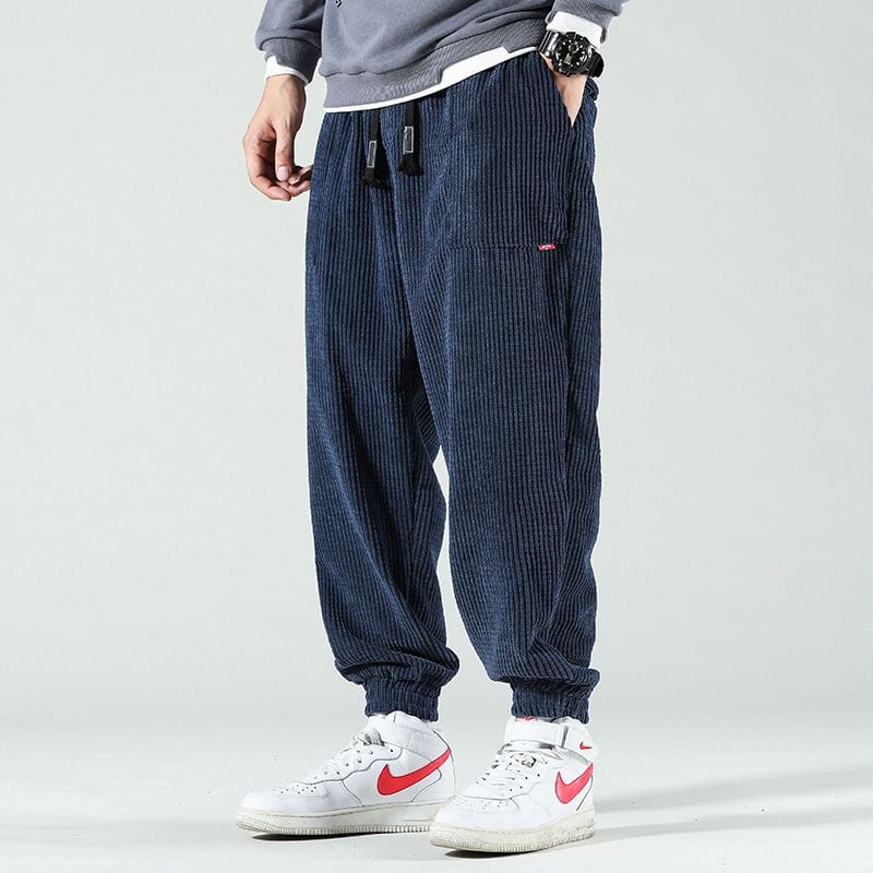 André Ferran Ribbed Corduroy Joggers