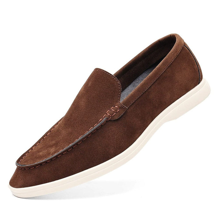 André Ferran Suede Loafers