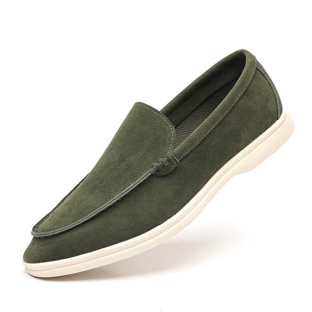 André Ferran Suede Loafers