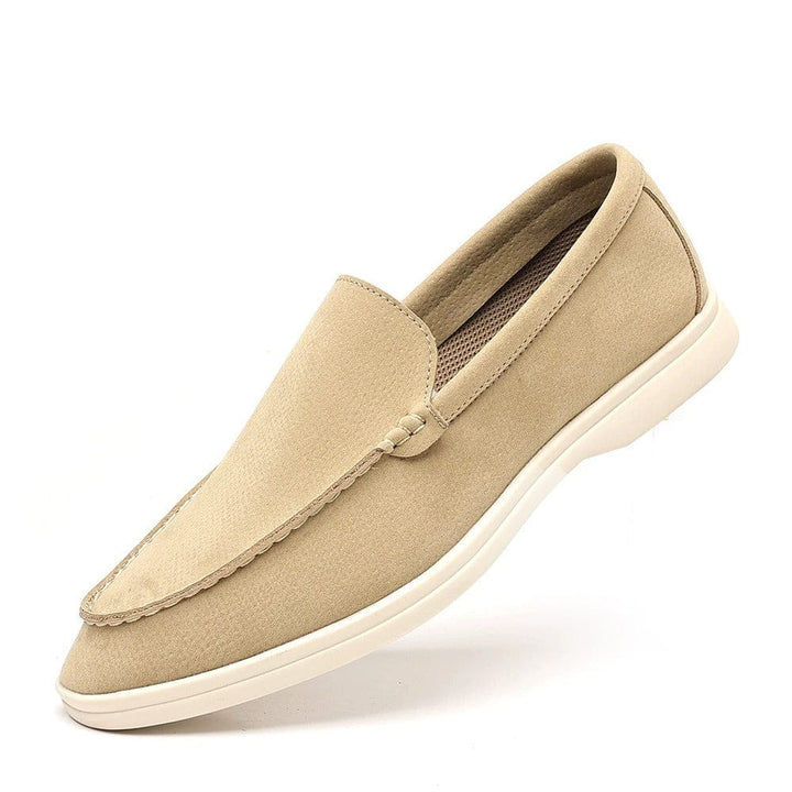 André Ferran Suede Loafers