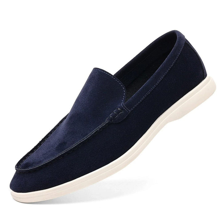 André Ferran Suede Loafers